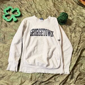 vintage 1990s Georgetown University crewneck sweatshirt